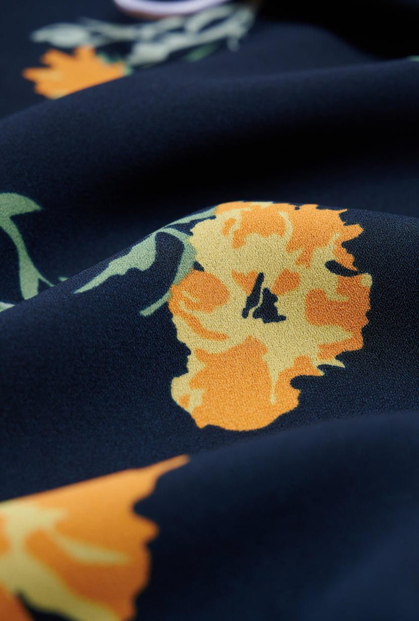 Petite Studio's Nova Skirt in Navy Floral