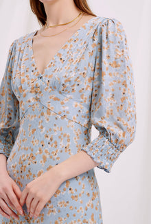 Petite Studio's Gabriella Dress in Blue Floral