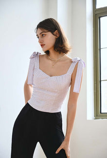 Petite Studio's Lucille Top in Gingham