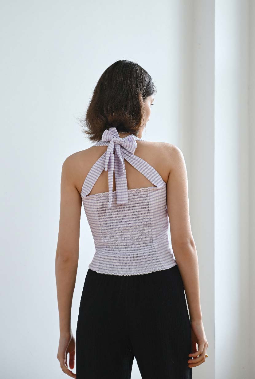 Petite Studio's Lucille Top in Gingham