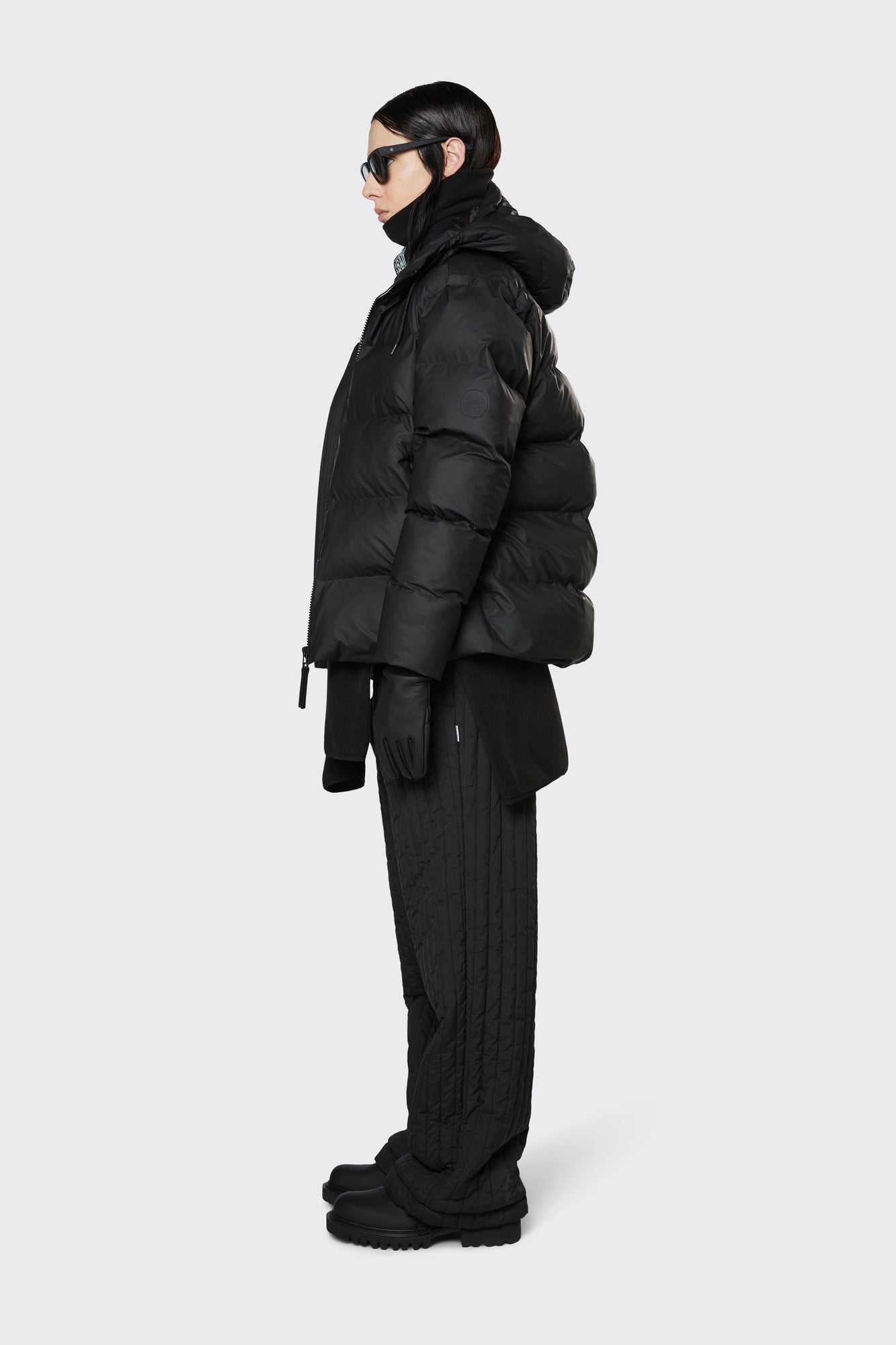 Puffer Jacket, Black
