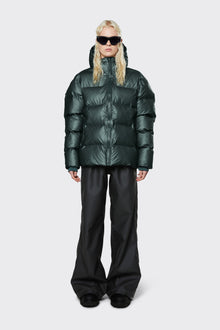 Puffer Jacket, Silver Pine
