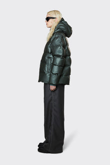 Puffer Jacket, Silver Pine