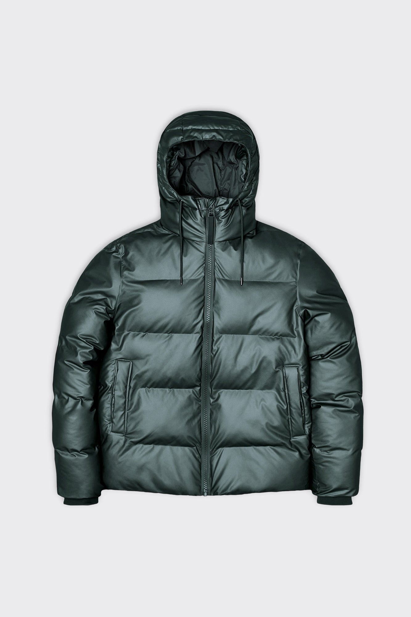 Puffer Jacket, Silver Pine