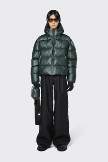 Puffer Jacket, Silver Pine