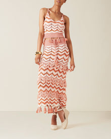 Koko Skirt, Orange Multi