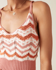 Quinn Bralette, Orange Multi