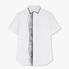 Andy Slim-Fit Short Sleeves Printed Cotton Shirt