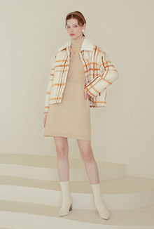 Petite Studio's Rumi Wool Jacket in Plaid