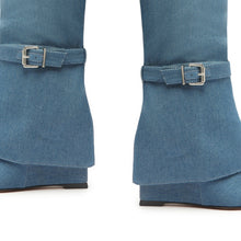 Jorian Up Casual Nappa & Denim Boot
