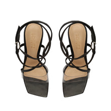Aisha Leather & Vinyl Sandal