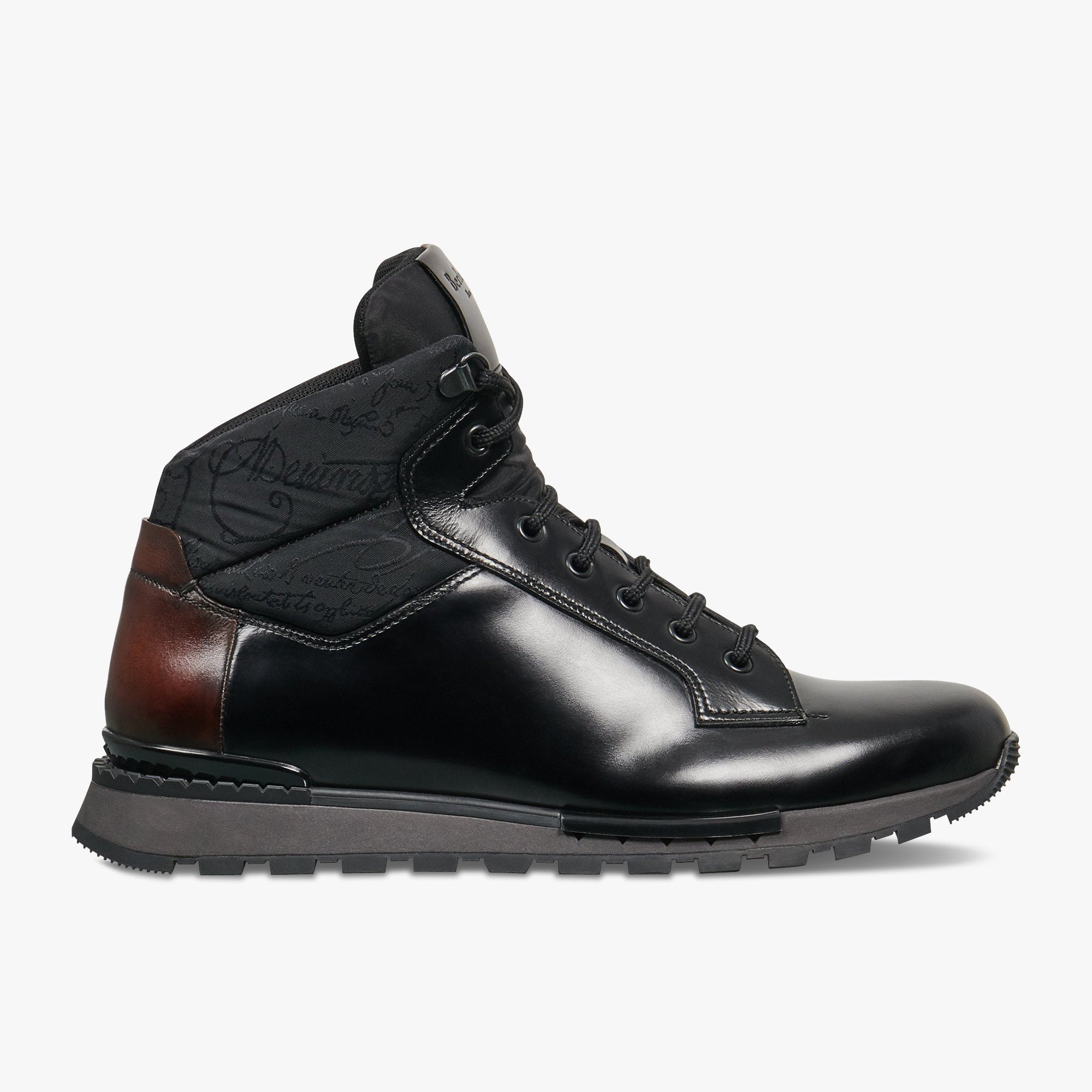 Fast Track Torino Glazed Calf Leather High-Top Sneaker