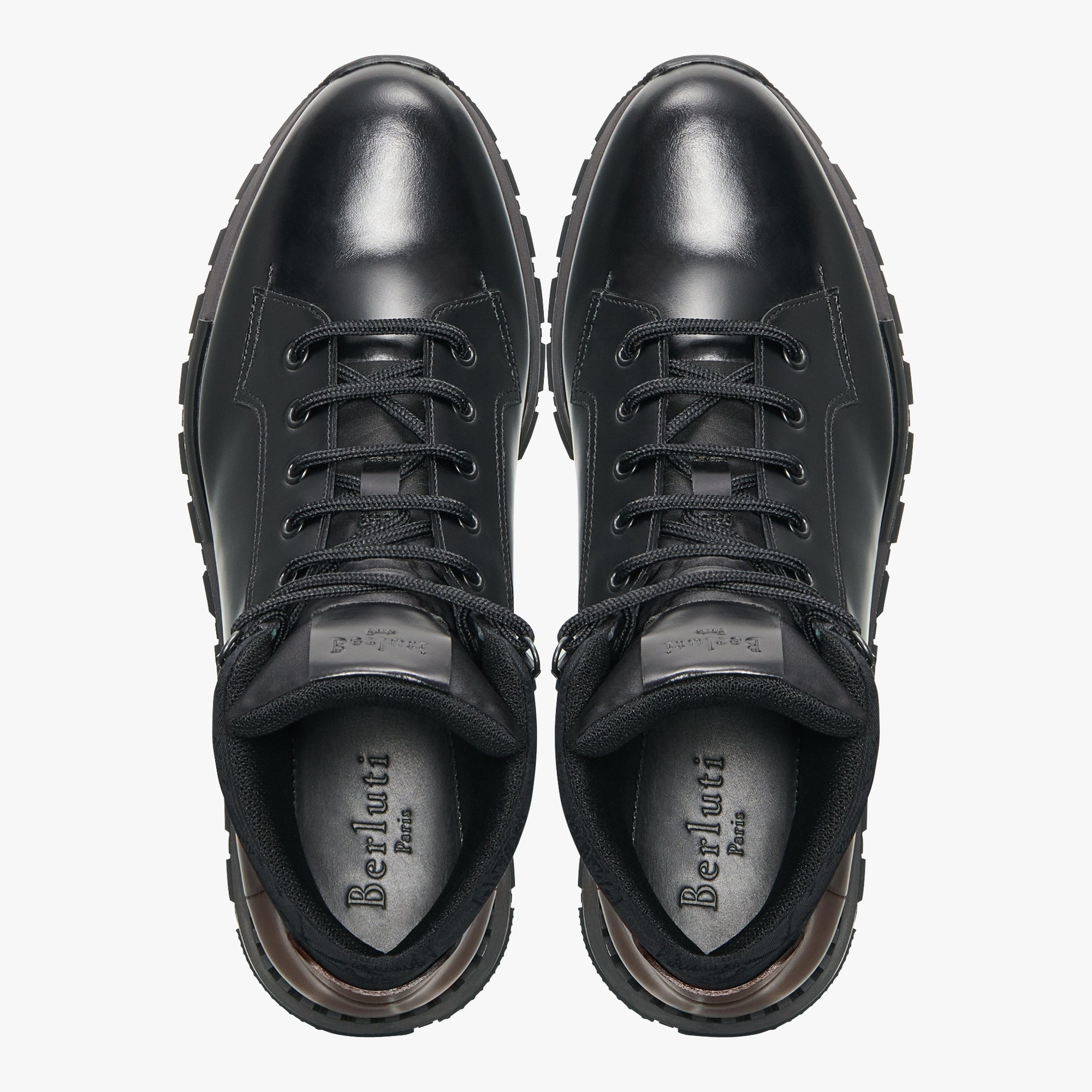 Fast Track Torino Glazed Calf Leather High-Top Sneaker