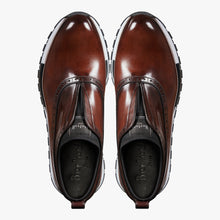Fast Track Torino Calf Leather & Neoprene Sneaker