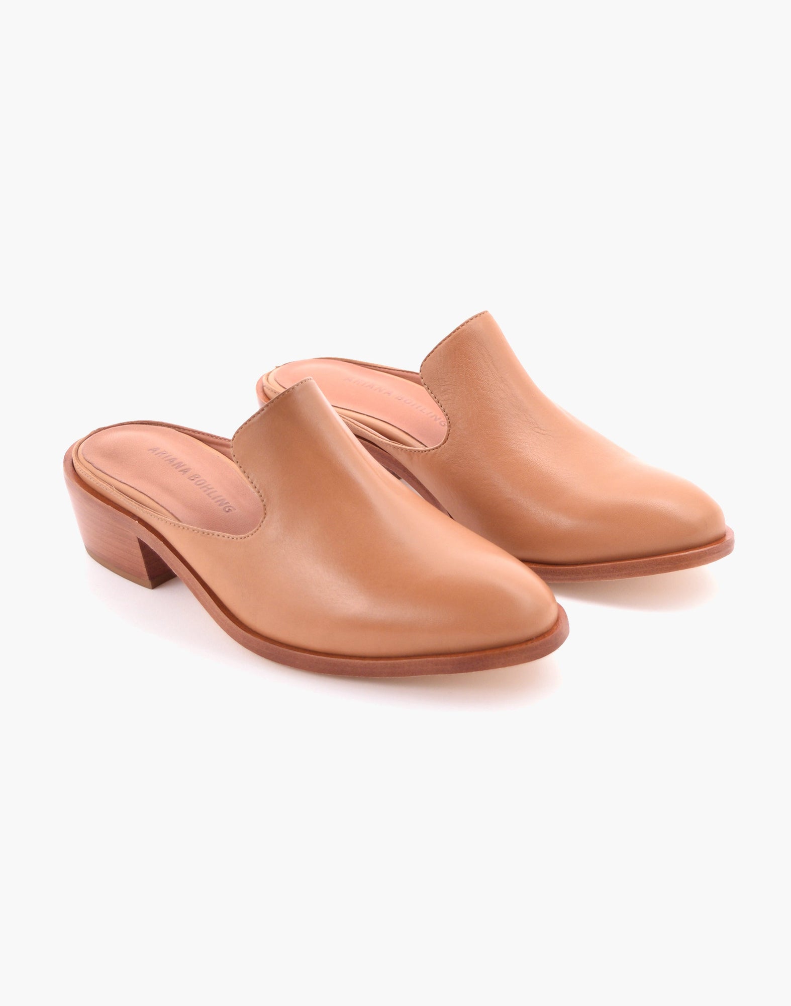 Sami Heeled Mule Tan