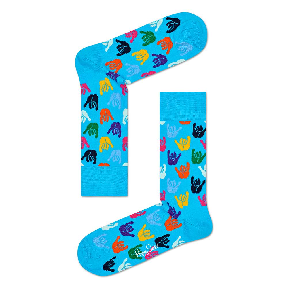 Hang Loose Sock, Blue Combo