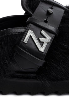 Alpha Mule Hairy Lambskin