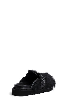 Alpha Mule Hairy Lambskin