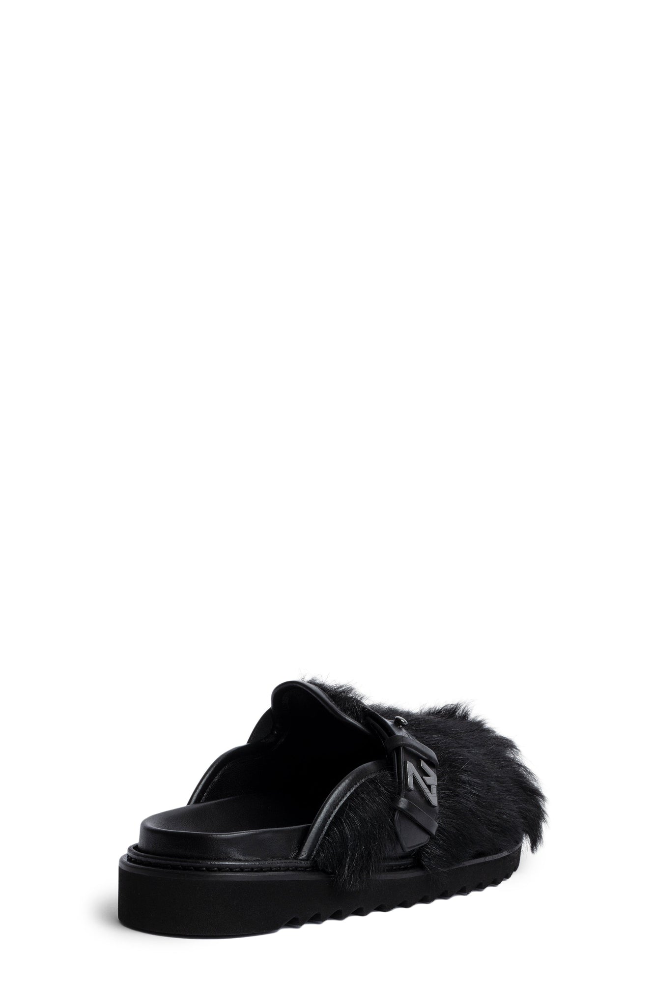 Alpha Mule Hairy Lambskin