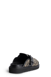 Alpha Mule Zebra Printed Cowsk