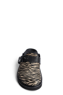 Alpha Mule Zebra Printed Cowsk