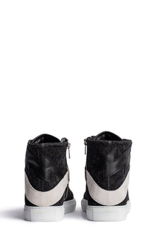 Zv1747 High Flash Leo Suede