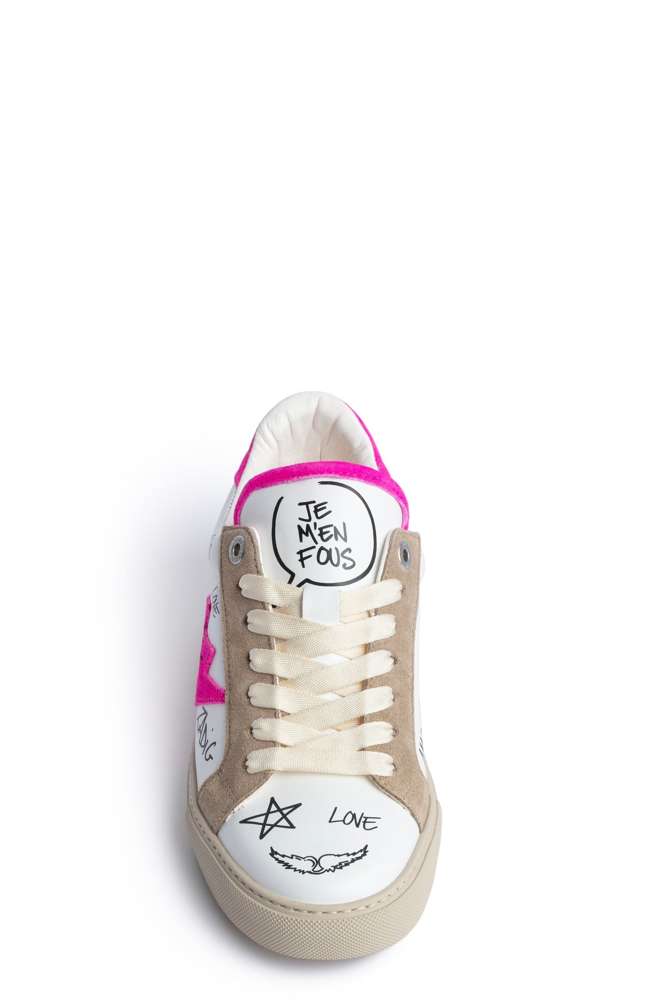 Zv1747 Fluo Suede Charms Print