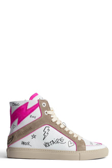Zv1747 High Flash Fluo Suede