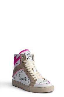 Zv1747 High Flash Fluo Suede
