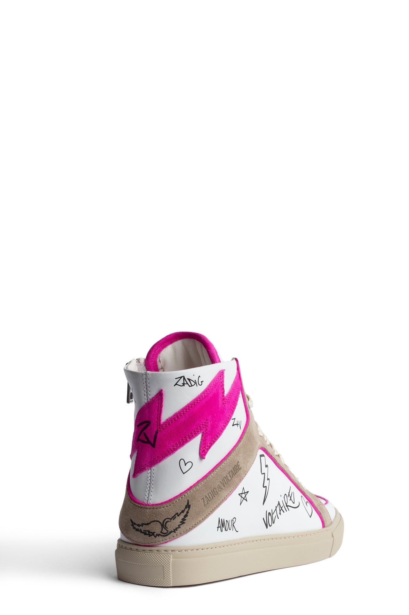 Zv1747 High Flash Fluo Suede