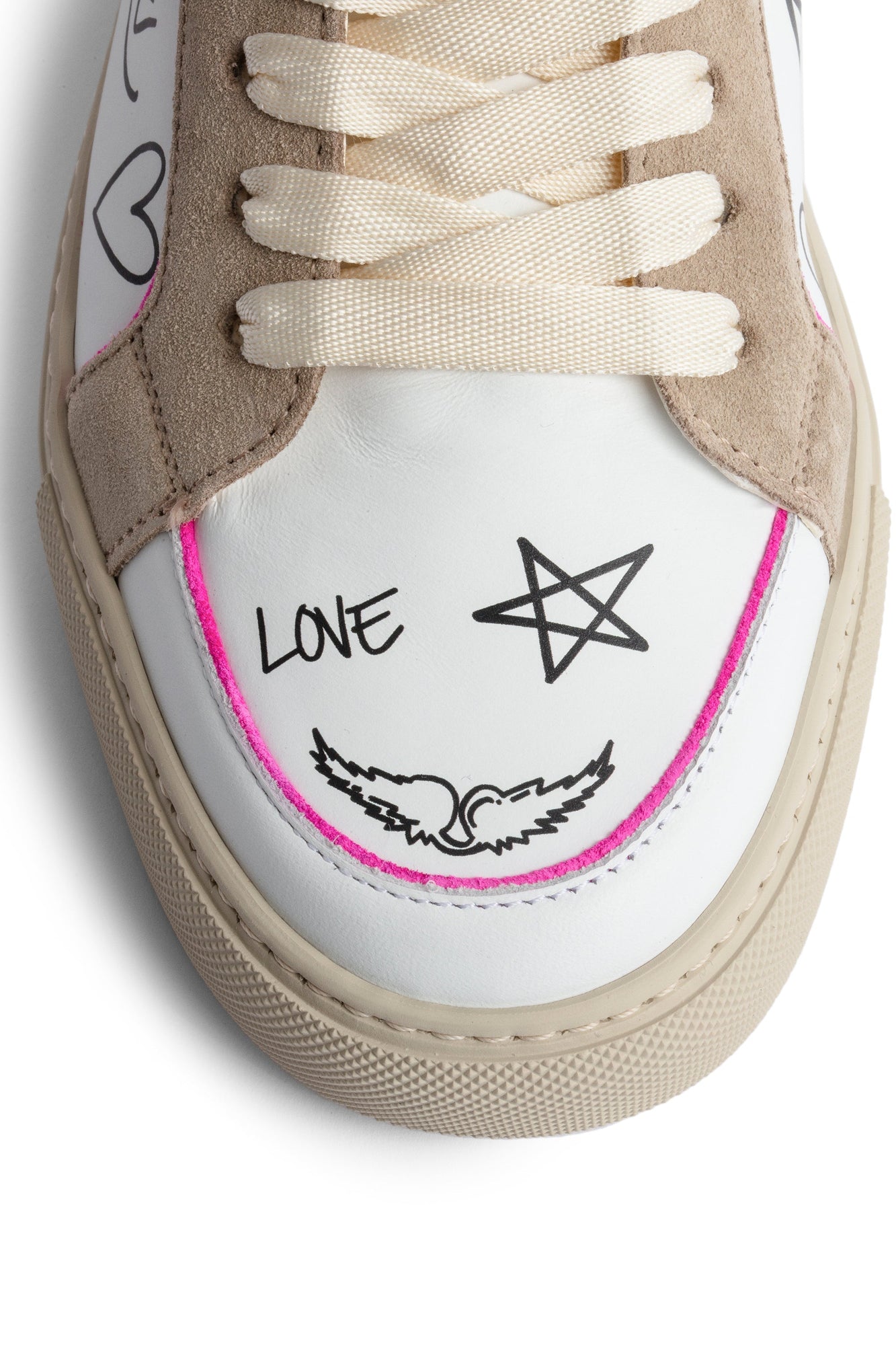 Zv1747 High Flash Fluo Suede