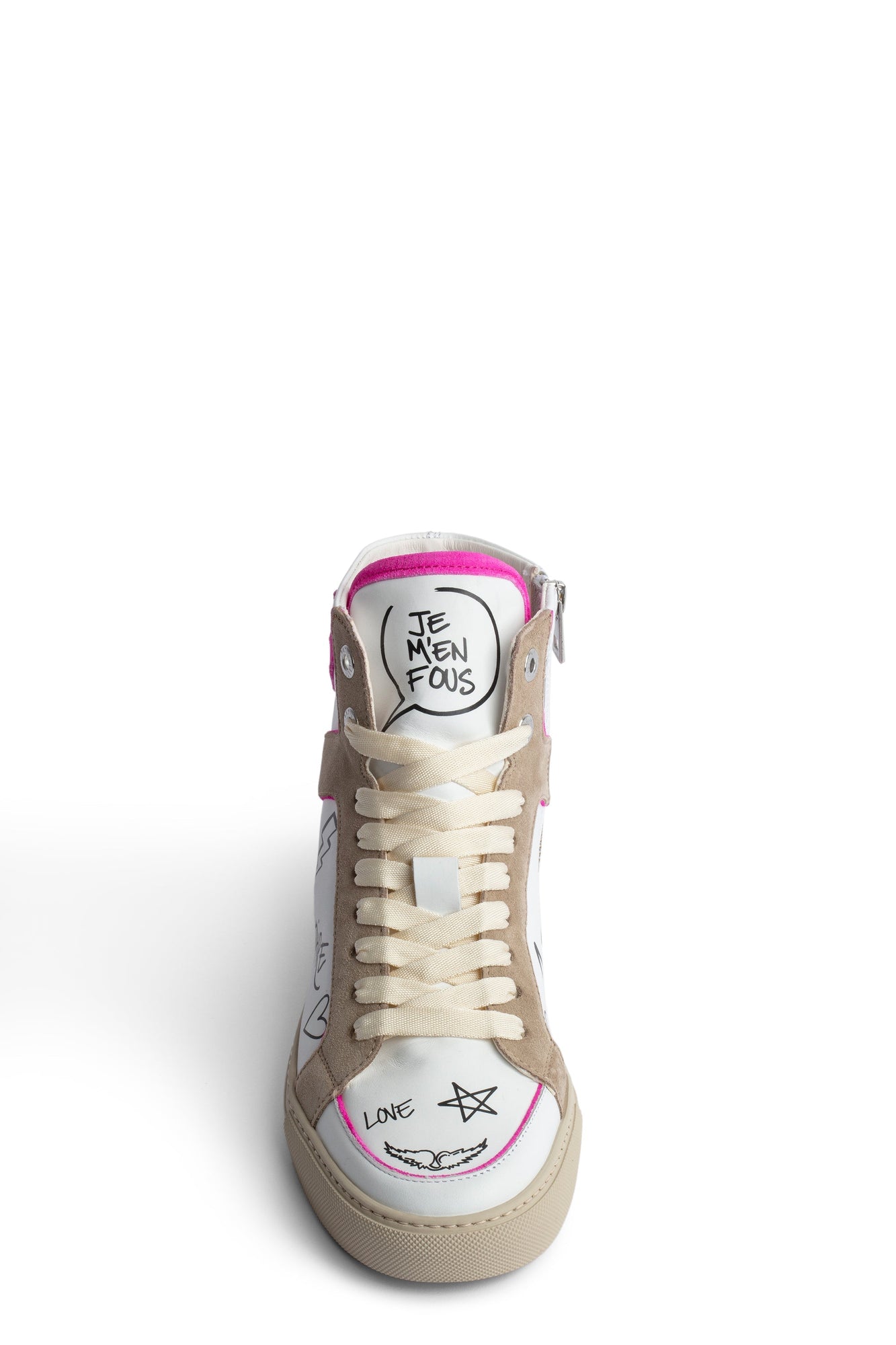 Zv1747 High Flash Fluo Suede
