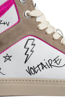 Zv1747 High Flash Fluo Suede