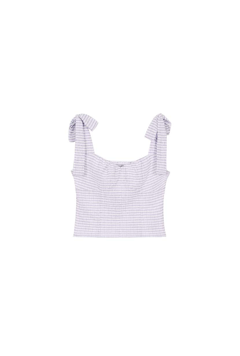 Petite Studio's Lucille Top in Gingham