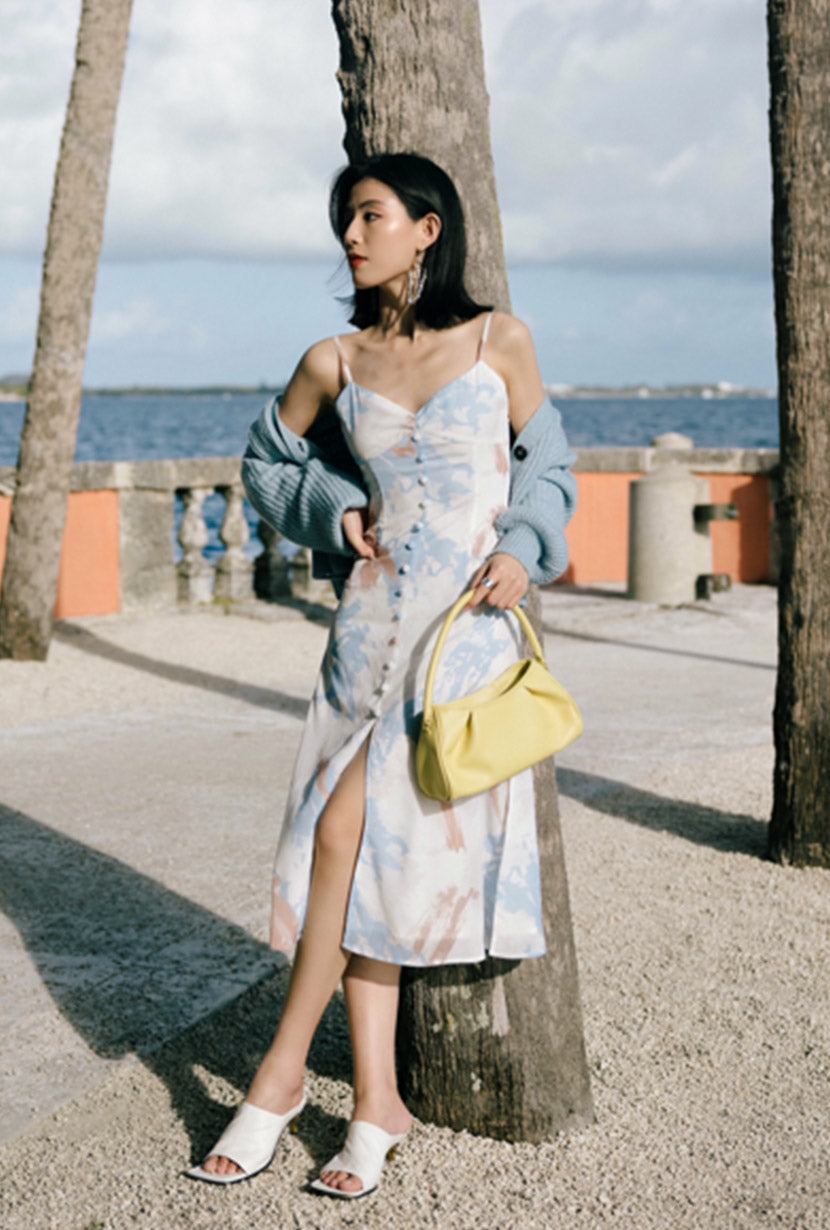 Petite Studio's Francisco Dress in Abstract Colors