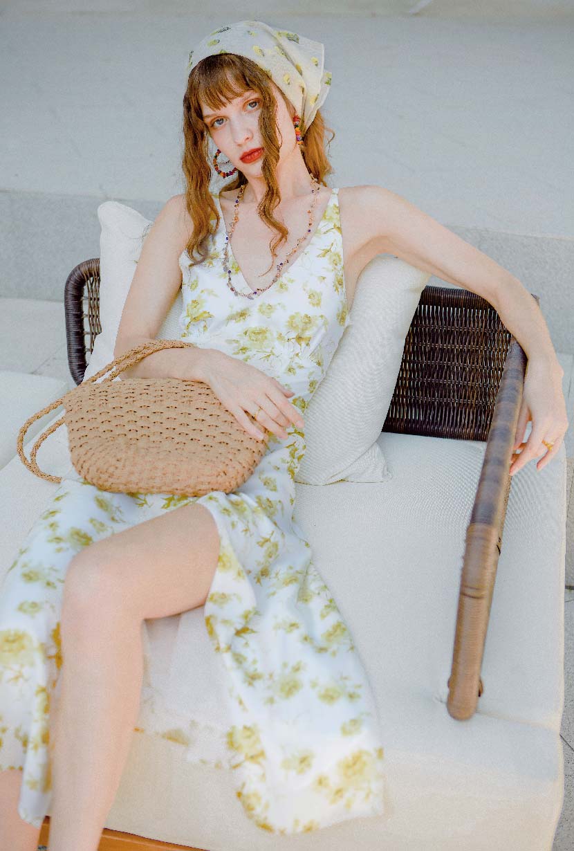 Petite Studio's Frida Dress in Marigold