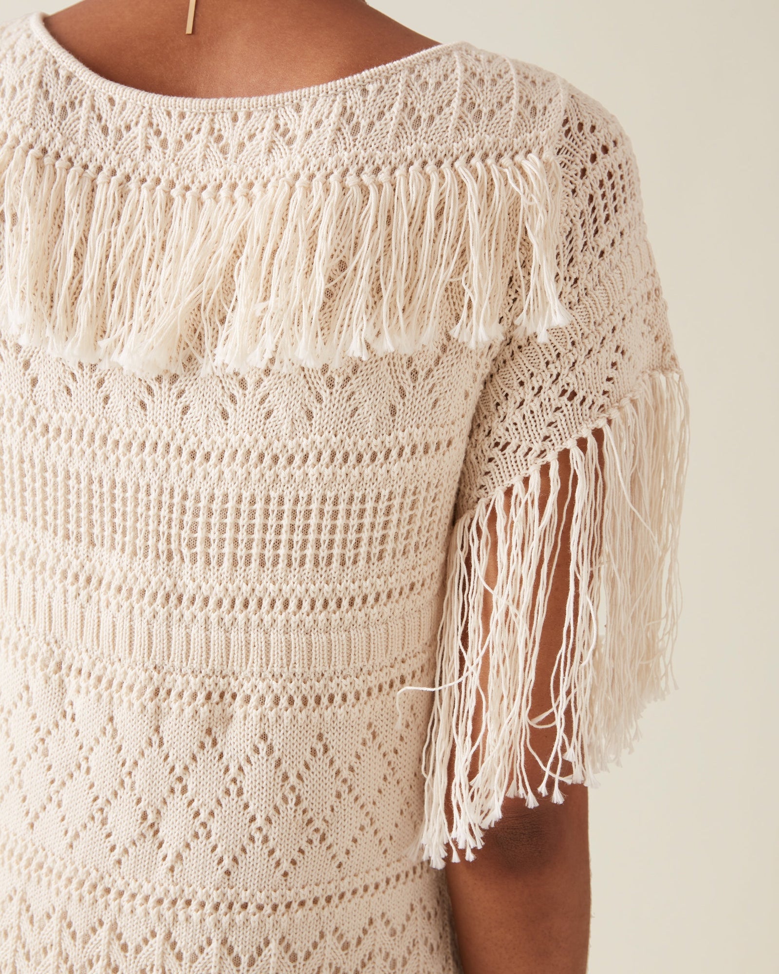 Tia Dress, White