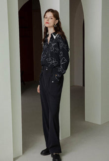 Petite Studio's Leighton Pants in Black