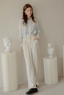 Petite Studio's Leighton Pants in Ivory