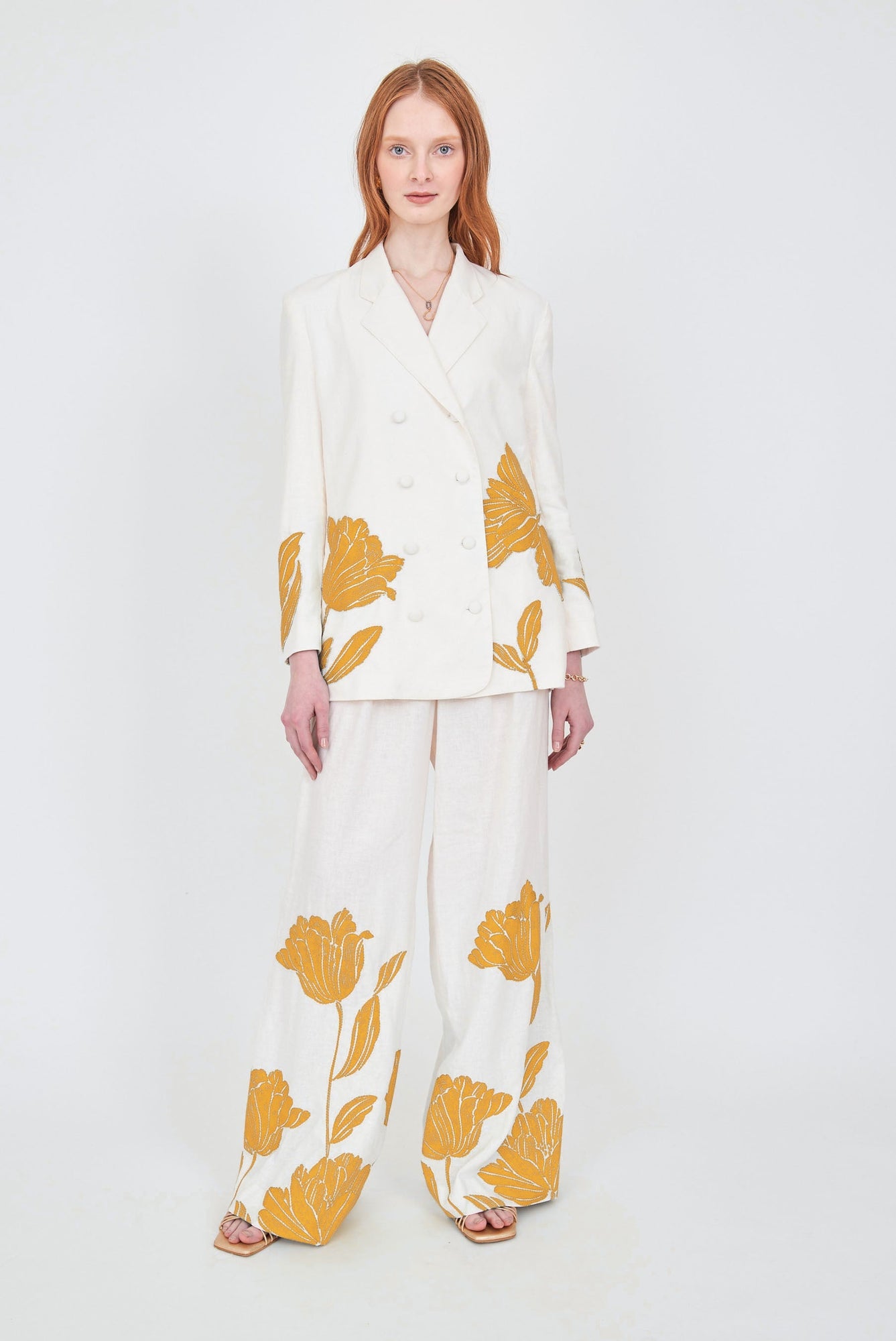 Bailey Blazer - Marigold Iris