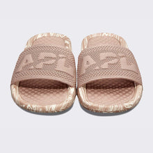 Men's Big Logo TechLoom Slide Almond / Pristine / Marble