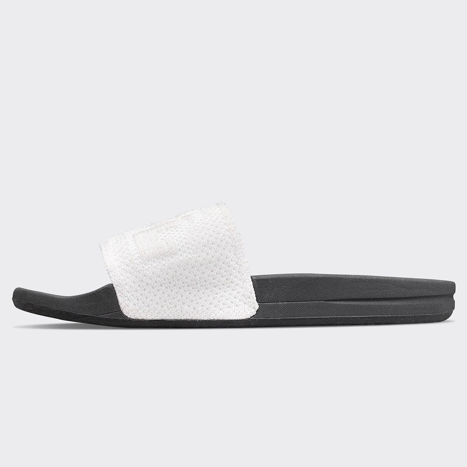 Men's Big Logo TechLoom Slide Metallic Pearl / Black