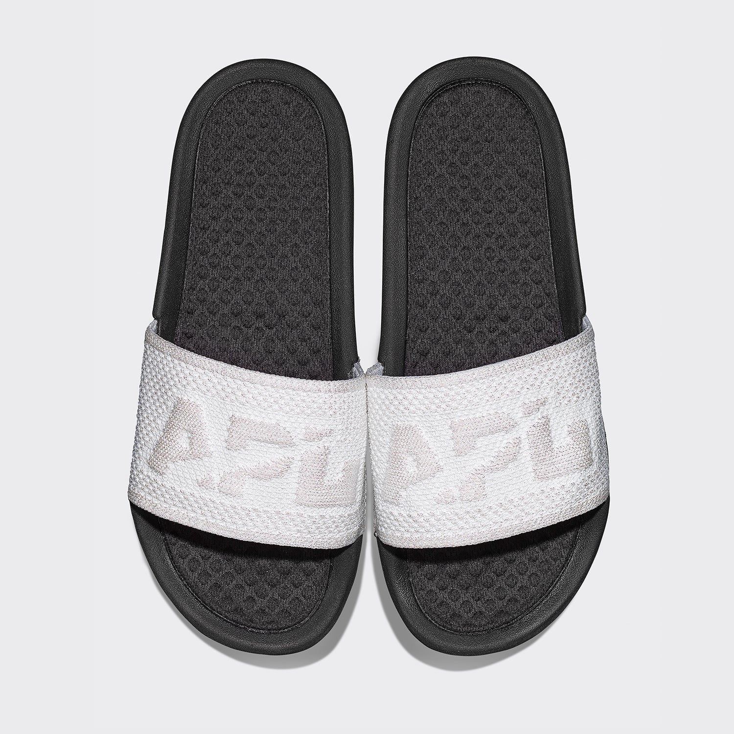Men's Big Logo TechLoom Slide Metallic Pearl / Black