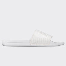 Women's Big Logo TechLoom Slide Metallic Pearl / White