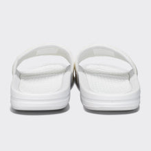 Women's Big Logo TechLoom Slide Metallic Pearl / White