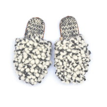Loop Scuff Alpaca Slipper Grey - Ariana Bohling