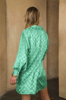 Ambassador Tunic / Kelly Green Jacquard