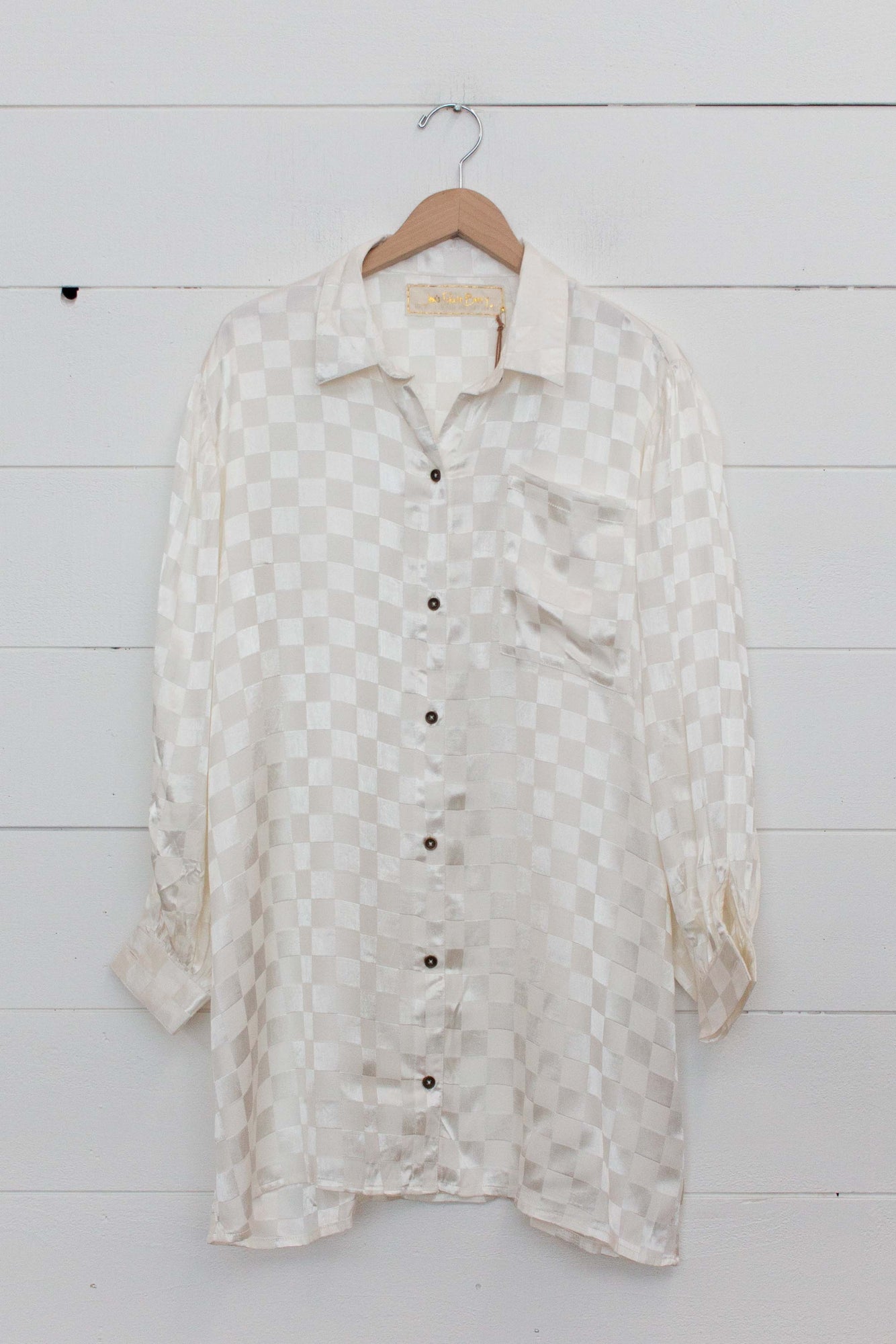 Ambassador Tunic / White Jacquard