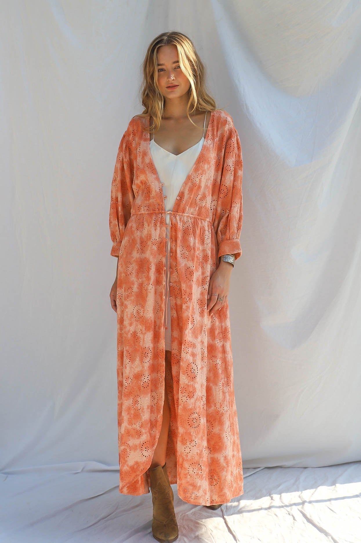 Ashbury Swirl Maiden Robe / Ashbury Swirl Apricot
