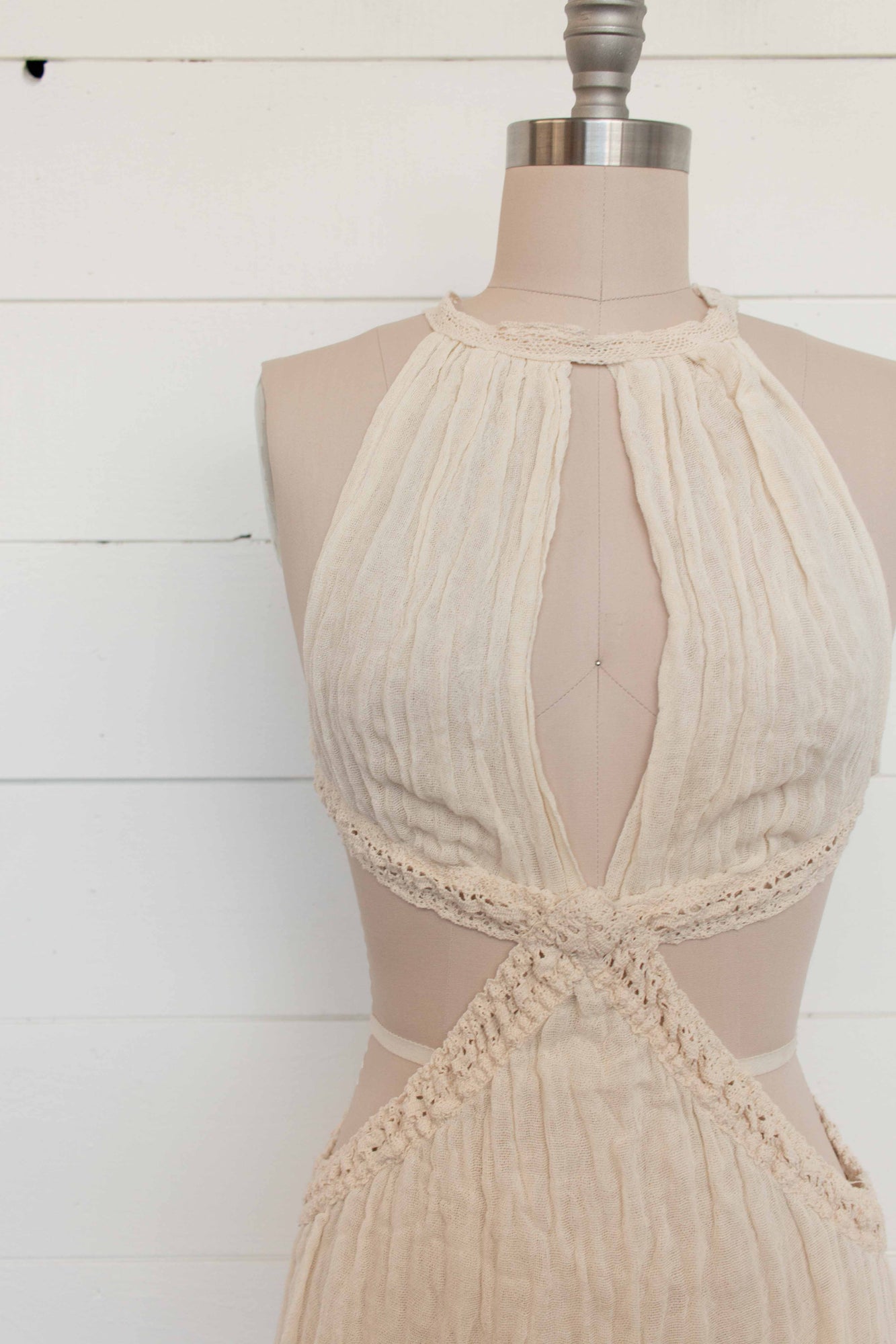Automatic Maxi Dress / Natural